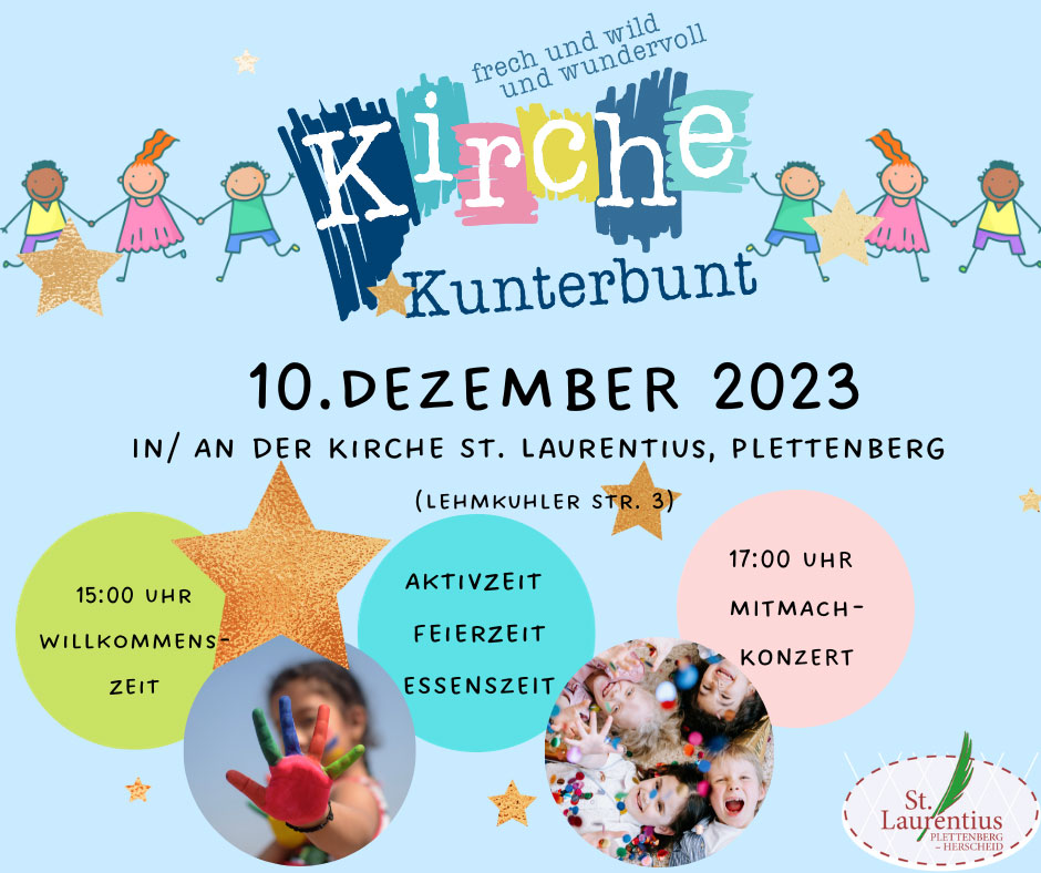Kirche Kunterbunt 10.Dezember 2023