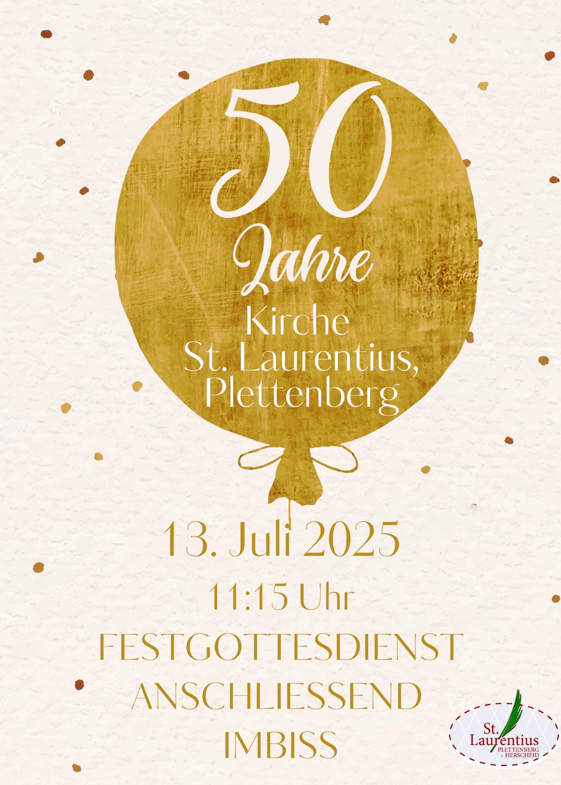 Jubiläum St. Laurentius